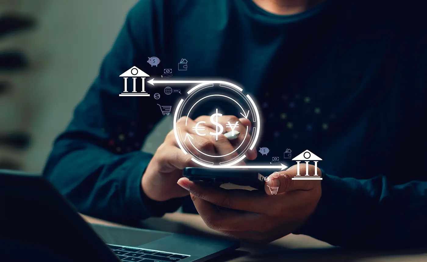 Visual Representation of Money Transfer